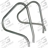 SPECTRUM Grab Rail: 30 in Setback, Dia 1.9 in, 0.145 in Thick, Fixed Legs, 38 in Ht, 30 in Wd, 304L (MPN 35110-30-.145). Key specifications — attr997232: SPECTRUM; attr997219: Silver; attr997224: Stainless Steel; attr997229: Grab Rail; attr1011527: ADA Compliant; attr1011531: Electropolished; attr1011535: Fixed Legs; attr1011536: 304L.