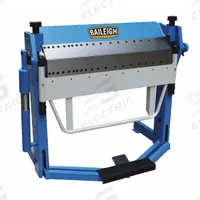 BAILEIGH INDUSTRIAL Sheet Metal Brake: Hand Lever : Top and Bottom Edge Actuation + Finger (MPN BB-5016F-DS). Key specifications — attr67203: Top and Bottom Edge; attr67184: BAILEIGH INDUSTRIAL; attr67188: BB-5016F-DS; attr67191: Hand Lever.