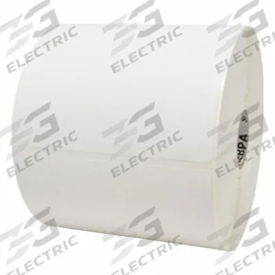ZEBRA Barcode Printer Labels: 4 in Label Wd, 6 in Label Ht, White, 1 in Core Dia. - Desktop Direct Thermal Labels