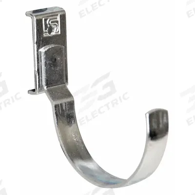 TRESTON J-Hook: 2 3/8 in x 1 31/32 in x 1 1/2 in, 5 Hooks, Screw-In, Surface - Hooks for Square-Hole Pegboard