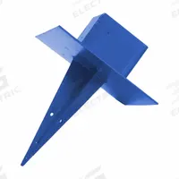 WERNER Pump Jack Pole Anchor: Pole Anchor, 8.16 in Overall Ht, 8.16 in Overall Wd, Steel (MPN SPJ-PA-4). Key specifications — Material: Steel; Brand: WERNER; Product Type: Pole Anchor.