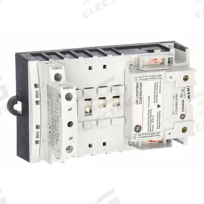 GE Lighting Magnetic Contactor: 2 Poles, 120V AC - Electrically Held Lighting Contactors