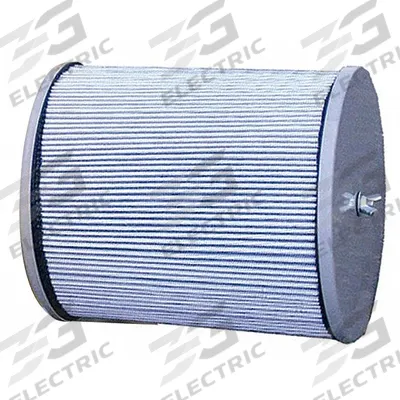 AIR SYSTEMS INTERNATIONAL Inlet Filter Holder: 11 in Lg, 8 in Outlet Dia, Black - Filters & Filter Holders