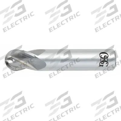 OSG Ball End Mill: Carbide, 4 Flute, 1/16" Mill Dia, 1/8" LOC, 1-1/2" OAL (MPN 414-0625-BN) - General Purpose Carbide Ball End Mills