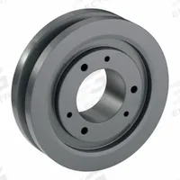 APPROVED VENDOR V-Belt Pulley: C75, 1 Groove, 7.9 in OD, Bushed Bore, SF, For C/CX Belt Section (MPN 1C75SF). Key specifications — Pulley Industry Number: C75; Pitch Diameter: 7.5 in (C); For Belt Section (broad, with similar types): C or CX.