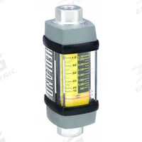 HEDLAND Mechanical Flowmeter: Petroleum Fluid Meter, Scale, Variable Area, Inline, Universal, NPTF (MPN H201A-010). Key specifications — Display Type: Scale; O-Ring Material: Viton; Includes Flow Rate Adjustment Knob: No; Includes Pressure Guage: No; Mounting Orientation: Universal; Unit Of Measure: Liters; Brand: HEDLAND; Accuracy: +/-7%.