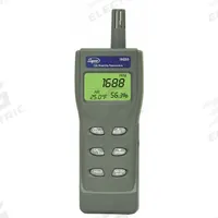 SUPCO Indoor Air Quality Meter: Built in Sensors, Gas Analyzers for Carbon Dioxide, Carbon Dioxide (MPN IAQ55). Key specifications — Manufacturer Part Number: IAQ55; Brand: SUPCO; Calibration Certificate Type: Not Certified; Digital Display Screen Type: LCD with Backlight; Features: Non-Dispersive Infrared Sensor (NDIR); Includes: Power Adapter; PPM Accuracy: ±75ppm; Power Source: AC Adapter.