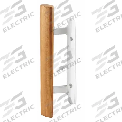 PRIME-LINE Sliding Door Lock: 1 13/16 in Lg, 2 1/8 in Wd - Recessed Handles for Sliding Doors