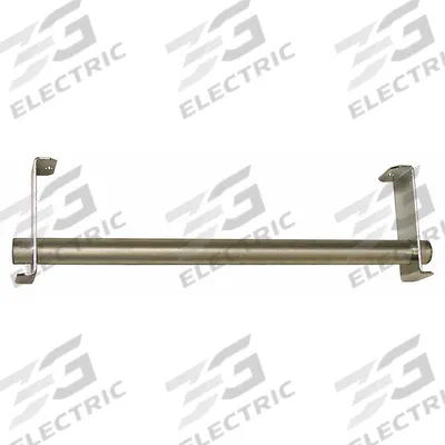 HALLOWELL Locker Coat Rod: For 12 in Locker Wd, Steel - Coat Rods for Corrosion-Resistant Louvered Metal Wardrobe Lockers