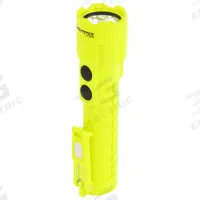 NIGHTSTICK Intrinsically Safe Dual-Light Handheld Flashlight: 240 lm, 170 m Max Beam, Green, Polymer (MPN XPP-5422GMA). Key specifications — Brand: NIGHTSTICK; Battery Requirements - Broad: Requires 3 AA.