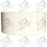 APPROVED VENDOR Barcode Printer Label: 3 in Label Wd, 1 in Label Ht, White, 3 in Core Dia., Matte (MPN 60DY06). Key specifications — Label Finish: Matte; Brand: APPROVED VENDOR; Label Color: White; Adhesive Material: Removable; Label Material: Paper; Perforation: Perforated.