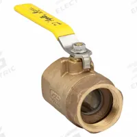 APOLLO Manual Two-Way Ball Valve: 2 in, Bronze, Straight, FNPT x FNPT, 600 psi Max. Pressure (CWP) (MPN 7010810). Key specifications — Brand: APOLLO; Handle: Lever.