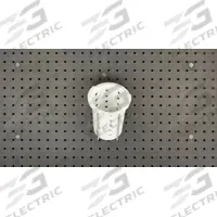 CAMBRO Cylinder with Holder: 32 in Ht, 21 in Dp, 54 in Lg, Silver, 0 Rails (MPN EWSACC4000). Key specifications — Color: Silver; Includes: Bottom Post Connector; Series: Elevation; Product Type: Cylinder with Holder.