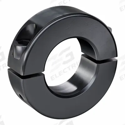 RULAND MANUFACTURING Shaft Collar: 2-Piece, Metric, Round, Clamp-On, 26 mm Bore Dia - Steel Shaft Collars