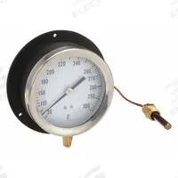 APPROVED VENDOR Analog Panel Mount Thermometer: 30°F to 300°F, ±1°F Scale Division, 4.5 in Dial Dia (MPN 12U657). Key specifications — Brand: APPROVED VENDOR; Accuracy: ±1 °F Scale Division.