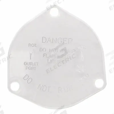 Dayton Cover Plate: Mfr Part # PP1V0302G - Cover Plates for Dewatering & Wastewater Pumps