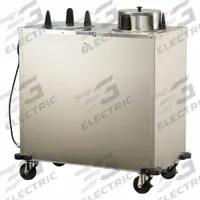 LAKESIDE Plate Dispenser Cart: Heated, 9 1/8 in Plate Size, 39 7/8 in Overall Ht, NSF Certified (MPN E6209). Key specifications — Manufacturer Part Number: E6209; NSF Certified: Yes; Caster Type: (2) Swivel; For Use With: Plates; Material: Stainless Steel; Product Type: Plate Dispenser; Brand: LAKESIDE.