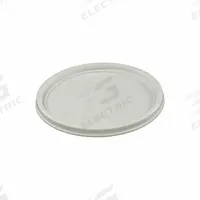 APPROVED VENDOR Pail Lid: Snap-On, 8 1/4 in Overall Dia, White, Plastic, FDA Compliant (MPN ROP2110CVR-SN-W). Key specifications — attr1265148: Not Rated; attr1188872: APPROVED VENDOR; attr1265149: Not Rated; attr1188855: 49EN46; attr1188854: Plastic; attr1188856: ROP2110-WP.
