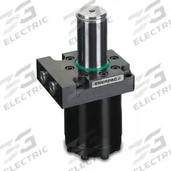 ENERPAC Swing Clamp Hydraulic Cylinder: Double Acting, 4,200 lbf Clamping Force, 1.10 sq in, Right (MPN SURD201). Key specifications — attr95671: 1.10 sq in; attr95672: Right; attr97405: SURD201; attr98896: ENERPAC.