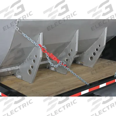 SNOWEX Chain Kit: Chain Kit, Steel, Silver, Hopper Spreaders, 60JC47 - Blade Edges & Kits