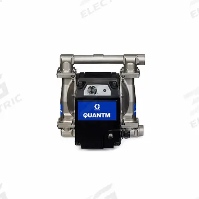 GRACO Electric Diaphragm Pump: 316 Stainless Steel Body, 1 in Fluid Connection Size - Aluminum Housing EODD Pumps