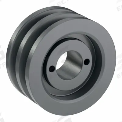 APPROVED VENDOR V-Belt Pulley: 2AK39, 2 Groove, 3.75 in OD, Bushed Bore - Bushed-Bore Cast-Iron V-Belt Pulleys