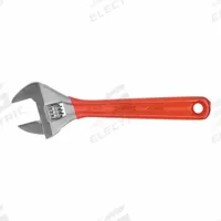 PROTO Adjustable Wrench: Alloy Steel, Chrome, 8 5/32 in Overall Lg, 1 7/32 in Jaw Capacity (MPN J708GB). Key specifications — attr309359: Chrome; attr324924: PROTO; attr309358: Alloy Steel.