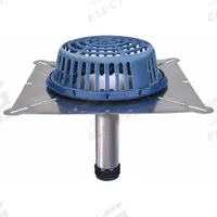 ZURN Roof Drain: 13 5/8 in Overall Dia, 17 in Overall Ht, 18 1/2 in Overall Wd, 18 1/2 in Overall Lg (MPN RD2150-SS3). Key specifications — Connection Type: Gasket; Includes: Clamp Collar; Dome Material: Cast Iron; Brand: ZURN.