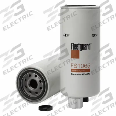 FLEETGUARD Automotive Fuel Filter: 12 5/16 in Overall Lg, 3 11/16 in Outside Dia - Spin-On Fuel Filters