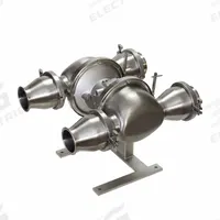 GRACO Double Diaphragm Pump: Stainless Steel, 4 in, Tri-Clamp, 90 gpm, 277 ft Max. Head, SS Valve (MPN SP4F.0054). Key specifications — Brand: GRACO; Check Valve Material: SS; Seat Material: SS; Diaphragm Material: PTFE w/ EPDM Backing.