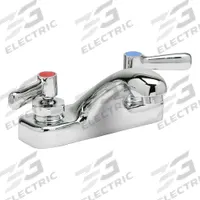 ZURN Low Arc Bathroom Faucet: AquaSpec®, Cast Brass, Chrome Finish, 0.5 gpm Flow Rate, Centerset (MPN Z81101-XL-G-3M). Key specifications — Includes: Integral Shanks; Brand: ZURN; Series: AquaSpec®.