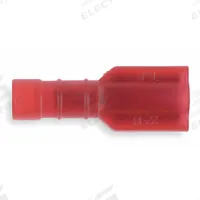 STA-KON Wire Disconnect: Female Socket, Red, Nylon, Full Coverage, 22 AWG – 18 AWG Wire Size (MPN 18RA-2577). Key specifications — Brand: STA-KON; Manufacturer Part Number: 18RA-2577.
