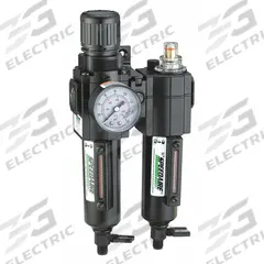 SPEEDAIRE Filter/Regulator/Lubricator: 1/4 in NPT, 51 cfm, 250 psi Max Op Pressure, 40 micron (MPN 7D684). Key specifications — attr109524: SPEEDAIRE.