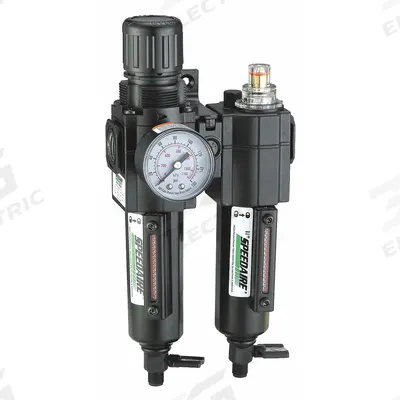 SPEEDAIRE Filter/Regulator/Lubricator: 1/4 in NPT, 51 cfm, 250 psi Max Op Pressure - Speedaire Filter, Regulator & Lubricators (FRLs)