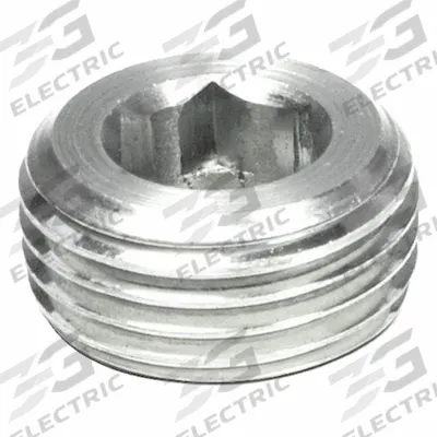 JW WINCO DIN906-NI-R14-A JW WINCO DIN906-NI-R1/4-A HEX SOC PIPE PLUG S.S.: Stainless Steel, Type R - Stainless Steel Tapered-Threaded Plugs