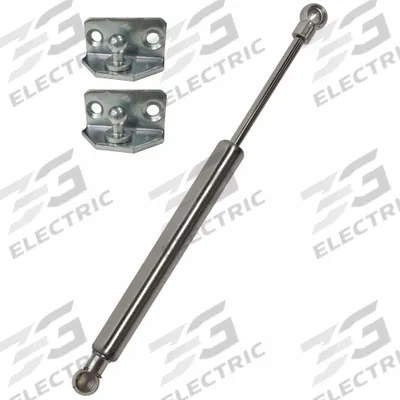BANSBACH EASYLIFT Gas Spring: M8 Thread Size, 435 mm Ext Lg, 40 lbf Force - Gas Springs