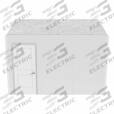 VERSARE Cubicle Wall Set: 96 in Overall Ht, 48 in Overall Wd, 10 Panels - Modular Cubicle Walls