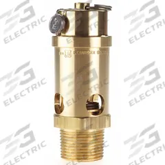 CONRADER Safety Valve: Soft Seat, 1 in (M)NPT Inlet (In.), 175 psi Preset Setting (PSI), Brass (MPN SRV765-1-175). Key specifications — attr291993: Soft Seat; attr291998: Brass; attr292007: Silicone; attr292009: Brass; attr294753: CONRADER.