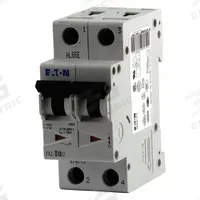 EATON IEC Supplementary Protector: 13 A Amps, 96V DC, 15kA at 277/480V AC, Lug, FAZ, 277/480V AC, B (MPN FAZ-B13/2). Key specifications — Terminal Connection: Lug; AC Voltage Rating: 277/480V AC; Curve Type: B; DC Voltage Rating: 96V DC; Max. AIR Rating: 15kA at 277/480V AC; Series: FAZ; Brand: EATON.
