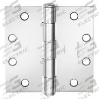 MCKINNEY Butt Hinge: Steel, Full Mortise, 1 7/16 in Leaf Wd (MPN 55327). Key specifications — Bearing Type: Plain; Material: Steel.