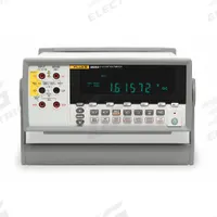 FLUKE Bench Digital Multimeter: CAT I 1000V/CAT I 600V, 10 A AC Current Measurement - Max (MPN Fluke-8808A/SU 120V). Key specifications — Brand: FLUKE; Instrument Counts: 55,000; Calibration Certificate Included: Included.