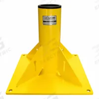 OZ LIFTING PRODUCTS Mounting Base: Pedestal, 1,200 lb Max Load Capacity, Steel, For 3.55 in Mast Dia (MPN OZPED1-TP). Key specifications — Brand: OZ LIFTING PRODUCTS; Material: Steel.