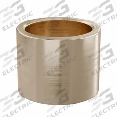 Sleeve Bearing: Bronze, SAE 841, 30 mm Bore, 38 mm OD, 30 mm Lg, 49,938 lb/sq in-fpm Max PV, 5 PK (MPN AAM3038-30B). Key specifications — System of Measurement: Metric; Material Grade: SAE 841; Brand: OILITE.