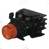 EATON Illuminated Push Button: 30 mm, Metallic, Extended Profile, 1NO/1NC (MPN E34EX828AD2A). Key specifications — Manufacturer Part Number: E34EX828AD2A; Product Type: Push Button Operators; Series: E34; Brand: EATON; AC Contact Rating: 10 A @ 600 V; Action: Momentary; DC Contact Rating: 2.5 A @ 250 V; Operator Illumination: Illuminated.