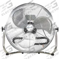 AIRMASTER FAN Freestanding Fan: 18 in Blade Dia, Non-Oscillating, 3 Speeds, 22 in Ht, 23 in Wd (MPN 78974). Key specifications — Brand: AIRMASTER FAN; Number of Speeds: 3; Blade Material: Aluminum; Voltage: 115V AC; Application: Home and Office.