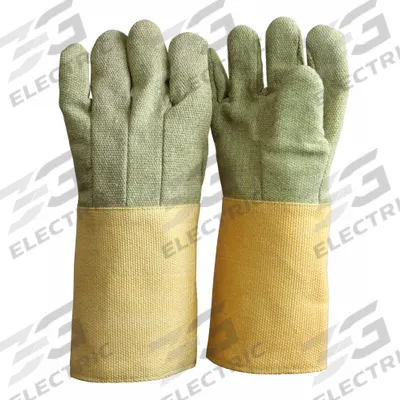 CHICAGO PROTECTIVE APPAREL Knit Gloves: Glove Hand Protection, Uncoated, 600°F Max Temp, PBI - Uncoated Knit Gloves