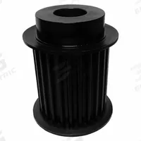 APPROVED VENDOR Timing Pulley: Modified Curvilinear, Plain, For 62 mm Belt Wd, 34 Teeth, 8 mm Pitch (MPN 34-8MX62-6FS10). Key specifications — Brand: APPROVED VENDOR; Finish: Black Oxide; For Belt Series: Polychain® GT® Carbon™.