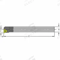 ULTRA-DEX USA Indexable Thread Turning Tool Holder: E12S LSER3 (MPN 920-000-325). Key specifications — attr257292: E12S LSER3.