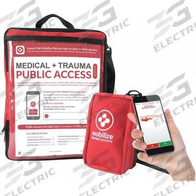 ZOLL Compact Rescue System: 1 Components, Nylon, Bag, Medication Included - Briefcase Trauma Kits