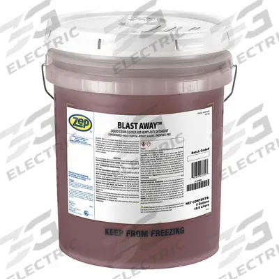 ZEP Heavy Duty Cleaner and Degreaser: Cleaner and Degreaser, 5 gal Container Size - Detergents for Pressure Washers